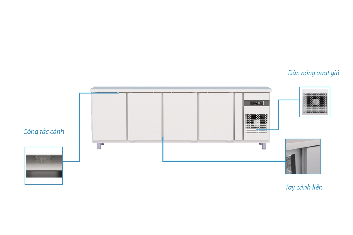 Cấu tạo bàn mát
