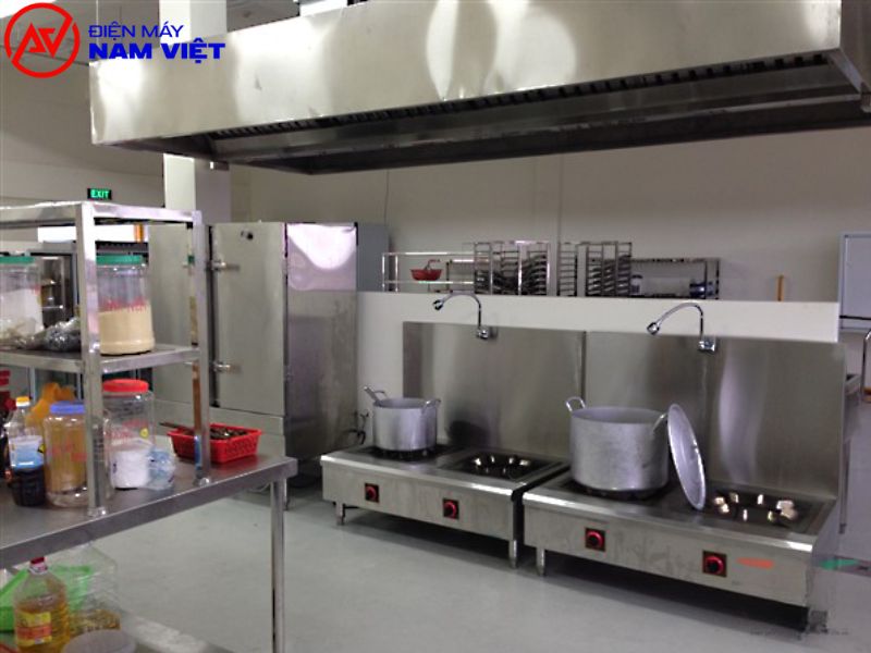 Tiêu chuẩn thiết kế bếp ăn công nghiệp theo quy mô hoạt động